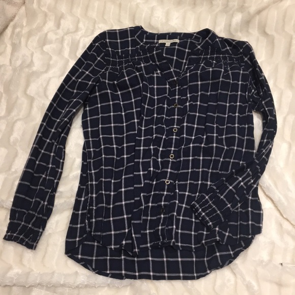 41 Hawthorn Tops - Plaid button down